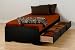 Twin XL (extra long) Mates Bed - Black