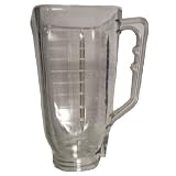 Break resistant plastic blender jar for Oster & Osterizer.