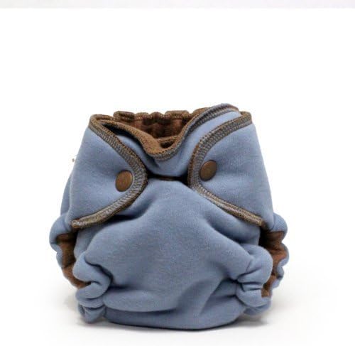 EcoPosh Recycled Organic Fitted Diaper, Peace Newborn by EcoPosh