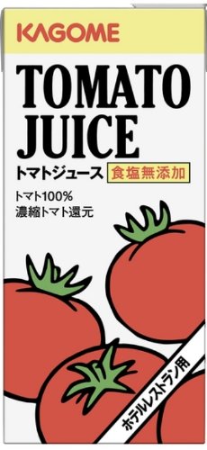 カゴメ ホテルレストラン用 無塩トマトジュース 1L×6本