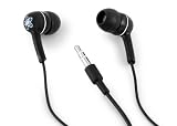 Altec Lansing MHP126 Muzx Series In Ear Headphone with Black and Blue Crystal Flower