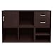 Foremost 340009 Modular 5-in-1 Shelf Cube Storage System, Espresso