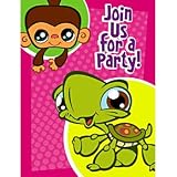 Littlest Pet Shop Invitations & Thank You Notes, 16pc