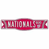 MLB Washington Nationals 4.5-by-17 Sign