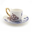 Eufemia Fine Bone China Hybid Cup and Saucer by Seletti