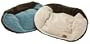 Tuckered Out Dog Bed - Beach Glass/Chocolate (Large)