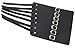 AMC Unisex Faux Leather Gauntlet Wristband