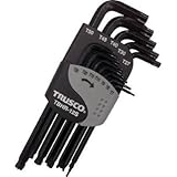 トラスコ中山:TRUSCO ボールポイントヘックスローブレンチセット(12本組)T7H～T50 TBHR-12S 型式:TBHR-12S