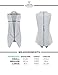 FPT Womens Asymmetrical Draped Open Hem Knit Vest