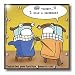 Furniture Relationship Problems - 10x10 Wall Clock