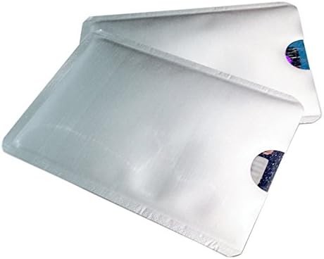 6 Pack of Safety Sleeves Rfid Protectors Credit Card & Identity Theft Protection