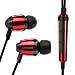 V-MODA Remix Remote In-Ear Noise-Isolating Metal Headphone with 3-Button Apple&reg; Control (Rouge)