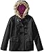 Dollhouse Big Girls' Toggle Coat with Faux-Fur Hood