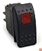 Daystar KU80014 20 Amp Red Light Rocker Switch Kit