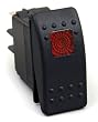 Daystar KU80014 20 Amp Red Light Rocker Switch Kit