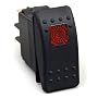Daystar KU80014 20 Amp Red Light Rocker Switch Kit