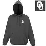 Oklahoma Sooners NCAA Goalie Pullover Hooded Sweatshirt (Black)