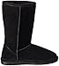 BEARPAW Emma Tall Youth Boot,Black,3 M US Little Kid