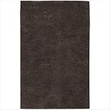Metropolitan Chocolate Brown Shag Rug Size: Metropolitan Chocolate Brown Shag Round Rug Metropolitan Chocolate Brown Shag Rug Size: Metropolitan Chocolate Brown Shag Round Rug