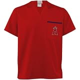 Los Angeles Angels of Anaheim Red Scrub Top