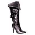 Adults' Pirate Costume Boots - Black