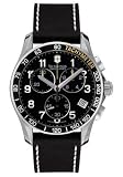 Classic Men’s Chronograph Black Leather