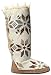 Muk Luks Women's Ivory Maleah Winter White Slouch Boot
