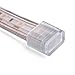 LE Silcone End Cap for LED 100-240V Strip Lights, Pack of 10 Units, 5050 LED Strip Accessories, 0.55in width, End Cover for Led Strips