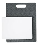 Architec The Gripper 11-by-14-Inch Non-Slip Cutting Board, White/Graphite