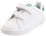 adidas Infant/Toddler Stan Smith Cmf Tennis Shoe,White/White/Fairway,6 M US Toddler