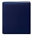 Pioneer 12 Inch by 15 Inch Postbound Family Treasures Deluxe Fabric Memory Book, Midnight Blue