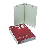 Smead 19931 Smead Recyc 2-Fastener Pressboard Flders, 1/3 Cut, Top Tab, Lgl, GG, 25/Box