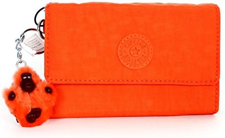Kipling Pixi Medium Wallet Deep Tangerine