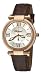Chopard Imperiale Womens Rose Gold Brown Leather Strap Watch 384221-5001