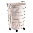 Neu Home Jumbo Laundry Basket with Canvas Bag