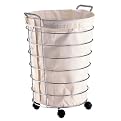 Neu Home Jumbo Laundry Basket with Canvas Bag