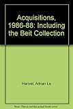 Acquisitions 1986-88