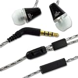 MEElectronics M2P-BK Sound-Isolating In-Ear Headphones with Microphone for iPod, iPhone and Smartphones (Black) Reviews