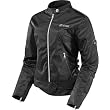 Icon Hella Women's Textile Street Racing Motorcycle Jacket - Black