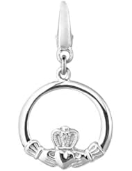 Sterling Silver IRISH CLADDAGH Charm