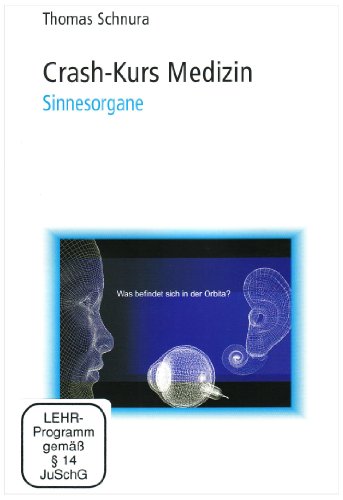 Video-Commerz GmbH Crash-Kurs Medizin 11 - Sinnesorgane [2 DVDs]