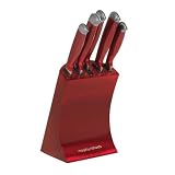 from Morphy Richards Morphy Richards 46291 Knife Block 5Pcs Red