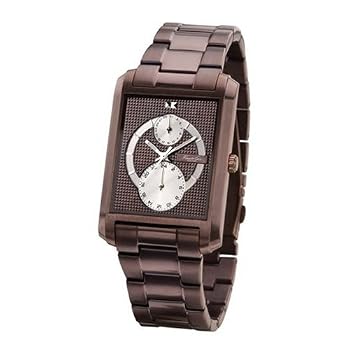 Kenneth Cole Men's Brown IP Stainless Steel Dress Watch Model KC3787