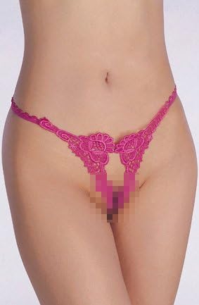 Fantasa (tm) Female Sexy Panties for Women - Crotchless for Sex