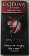 Godiva Chocolatier Twilight New Moon Milk Chocolate Bar 3.5oz (100g)