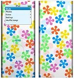 Flower Power - Apple iPod nano 2G (2nd Generation) 2GB/ 4GB/ 8GB Protector Skin Decals - Faceplate Stickers