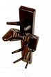 Game Controller Rack - The Armory - Holds Xbox 360 Wireless Game Controller, USB or Sony Playstation 3 Sixaxis - Black