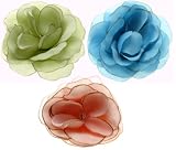 Broche ou pince a cheveux fleur, Bijoux cheveux (HACC71ges)