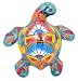 Multi-Color Mexican Talavera Andy Sea Turtle