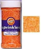 Wilton Orange White Sparkling Sugars